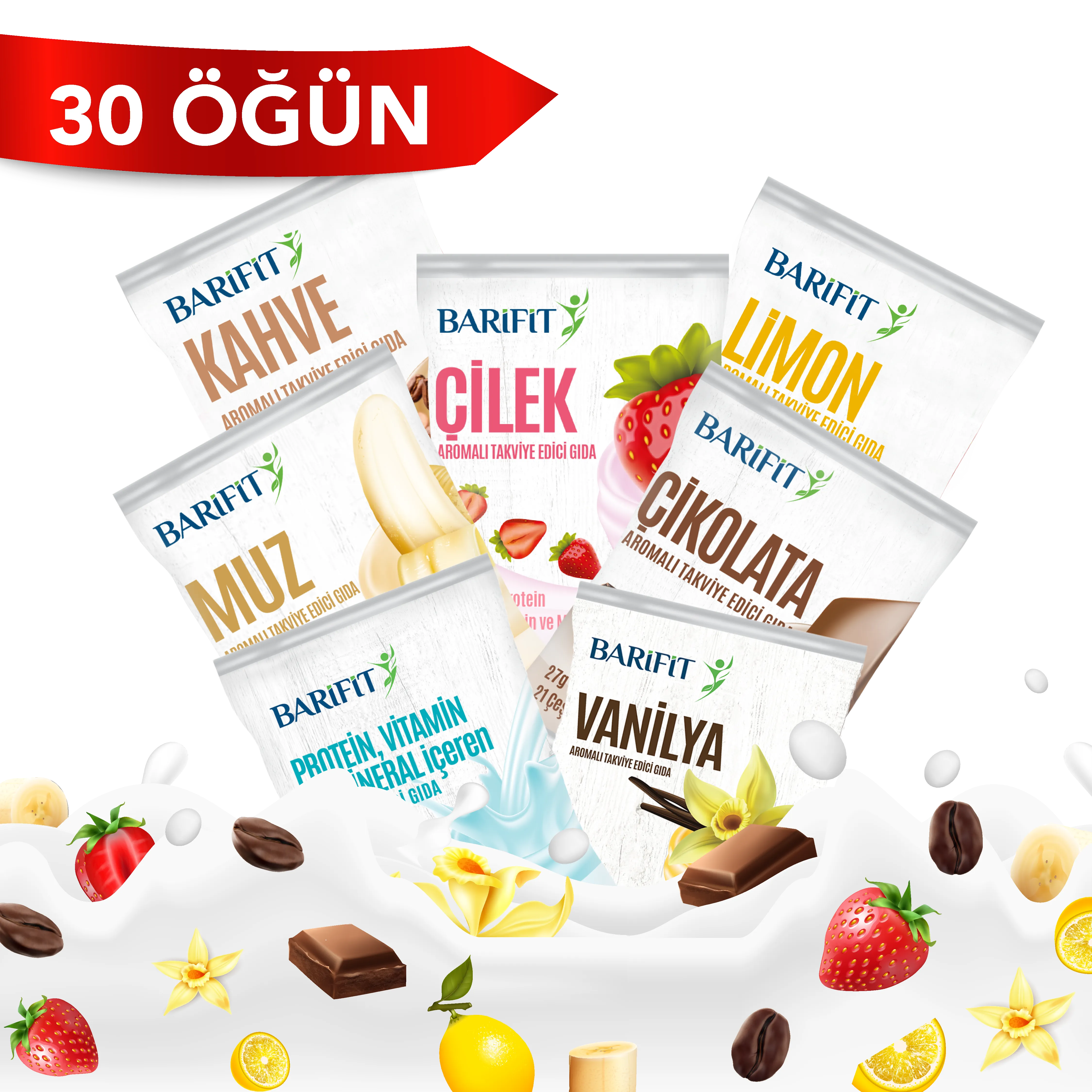 BARİFİT - 30 ÖĞÜN PROTEİN TAKVİYESİ