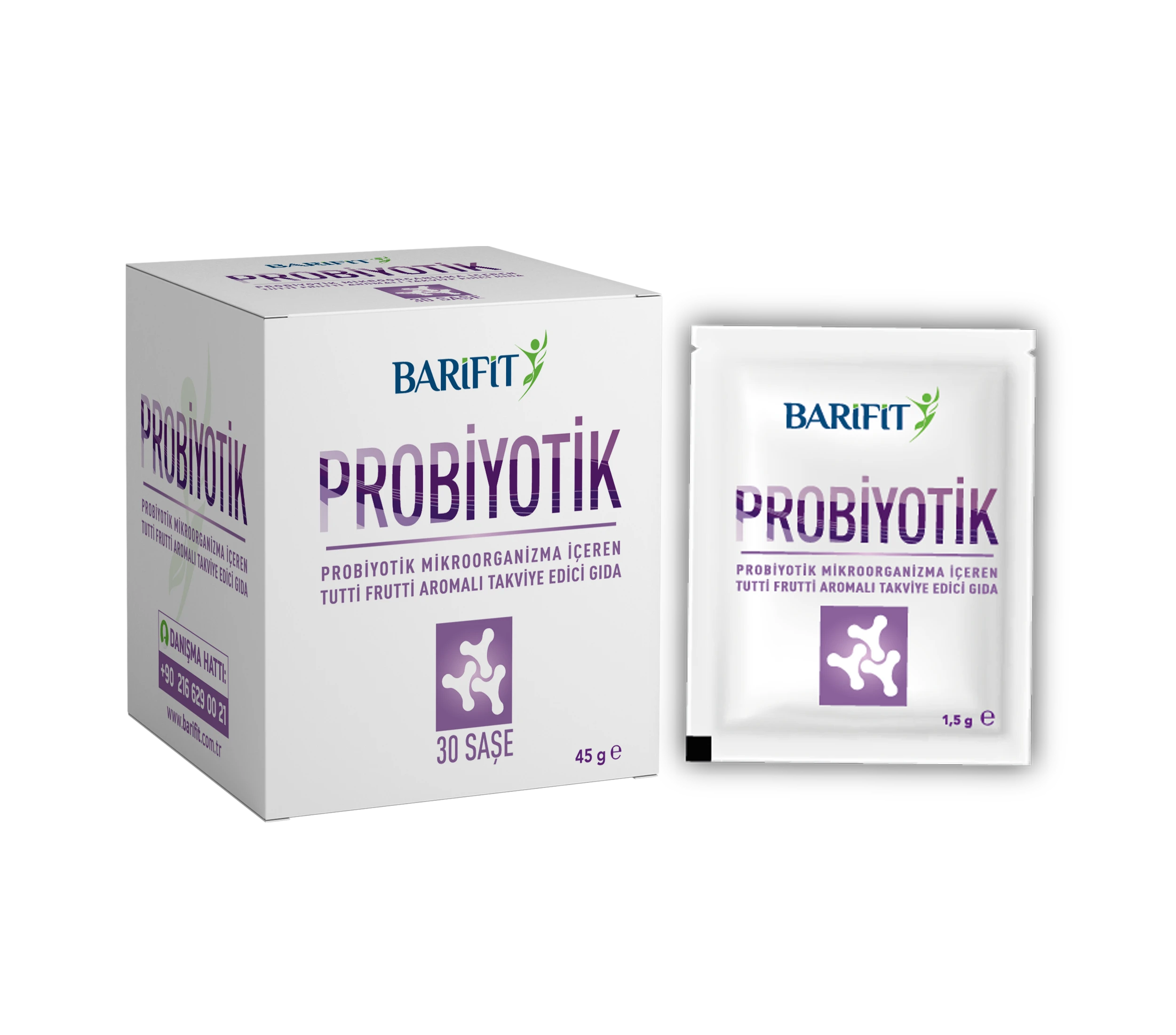 BARİFİT - PROBİYOTİK TAKVİYESİ (30 SAŞE)