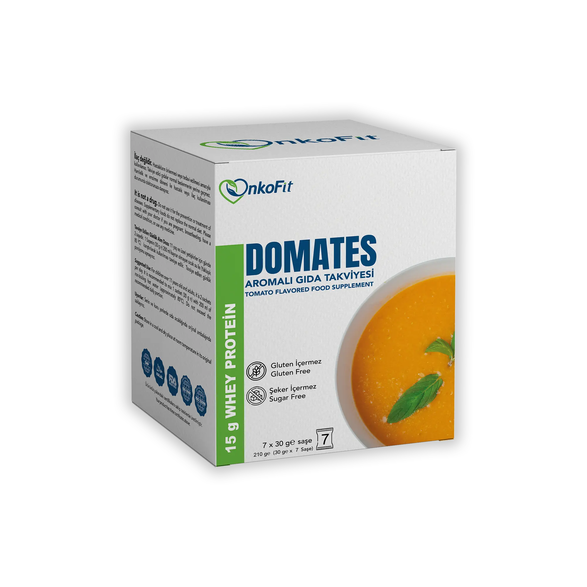 ONKOFİT® DOMATES AROMALI TAKVİYE EDİCİ GIDA (7 ÖĞÜN)