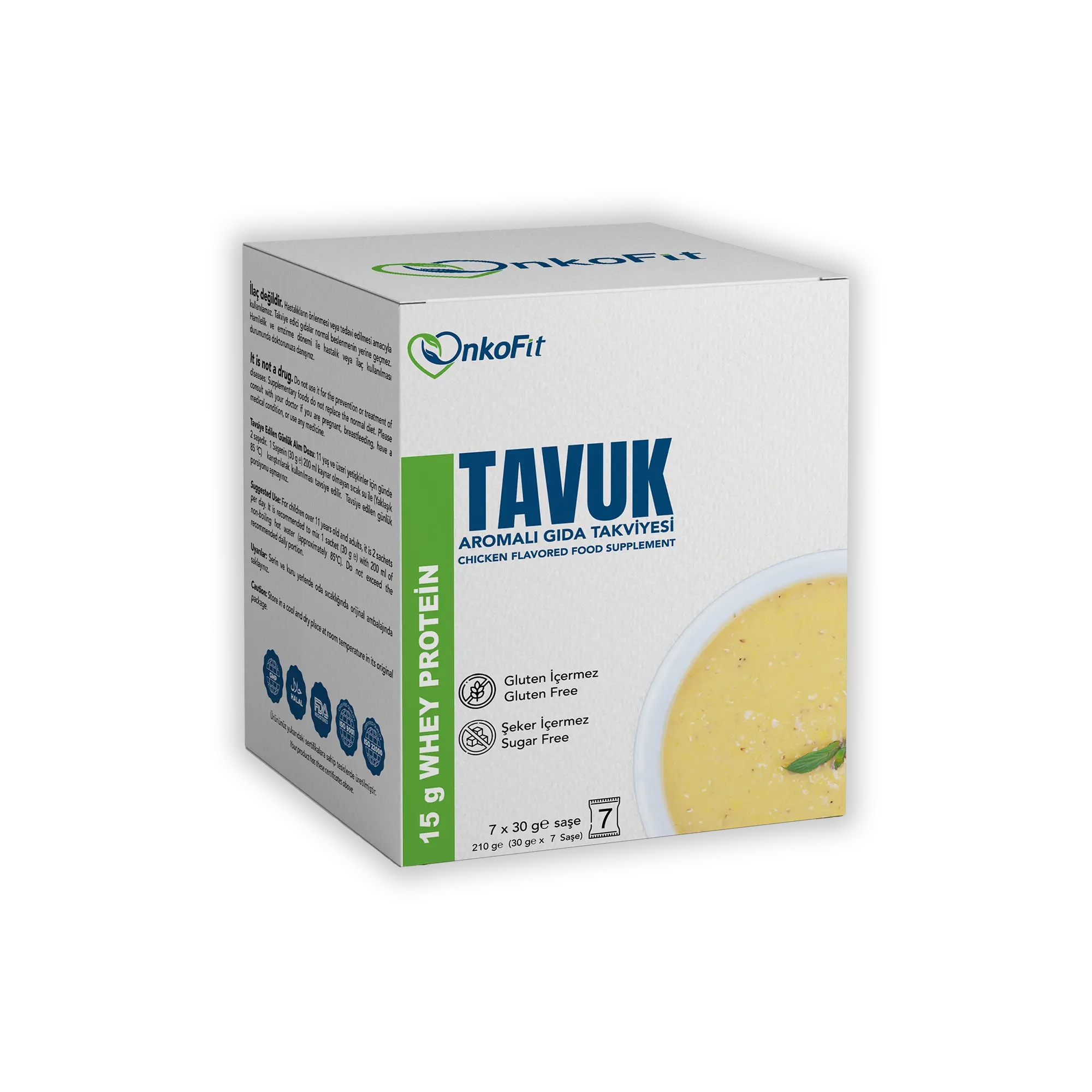 BARİFİT - ONKOFİT® TAVUK AROMALI TAKVİYE EDİCİ GIDA (7 ÖĞÜN)