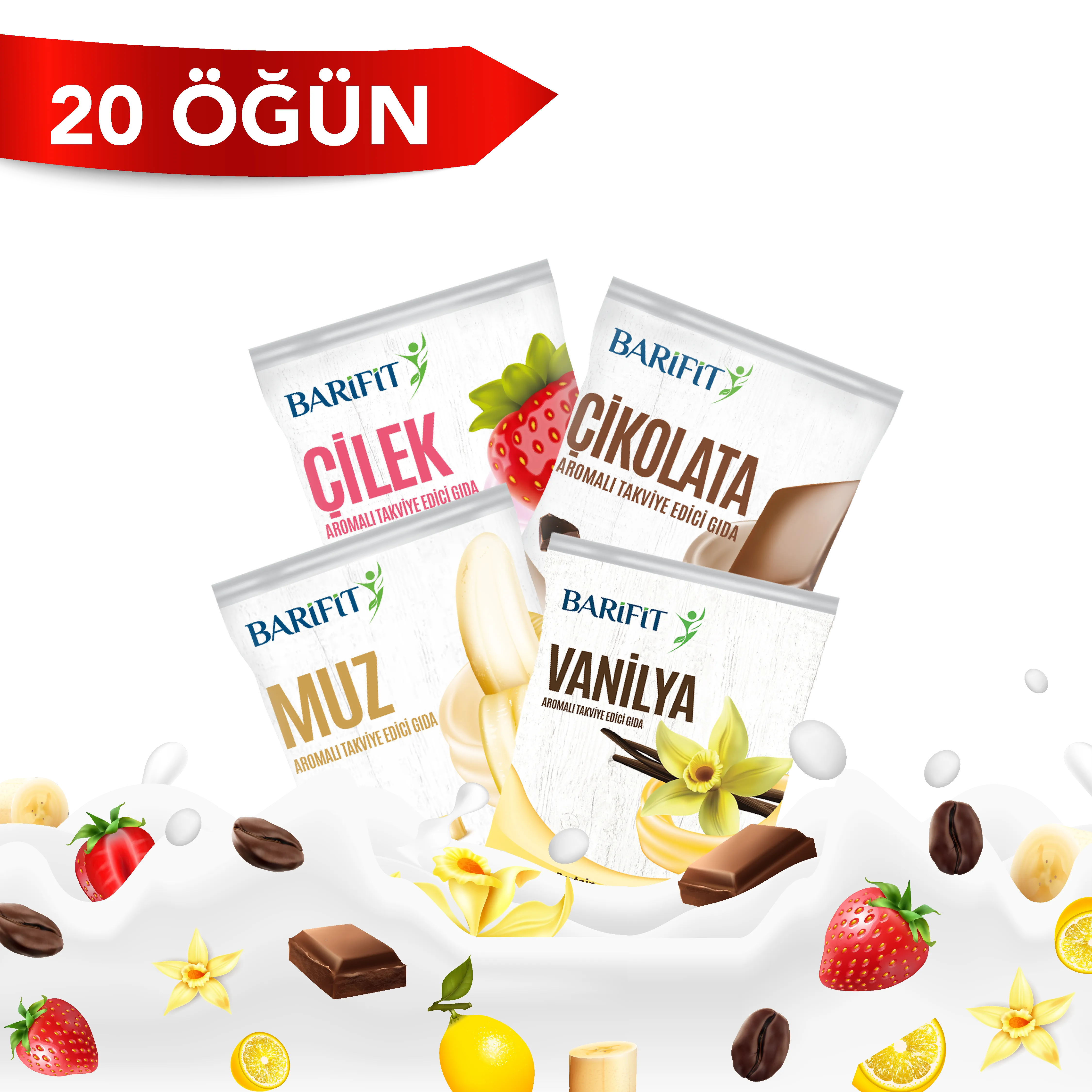 BARİFİT - PROTEIN SUPPLEMENT (20 SACHES)